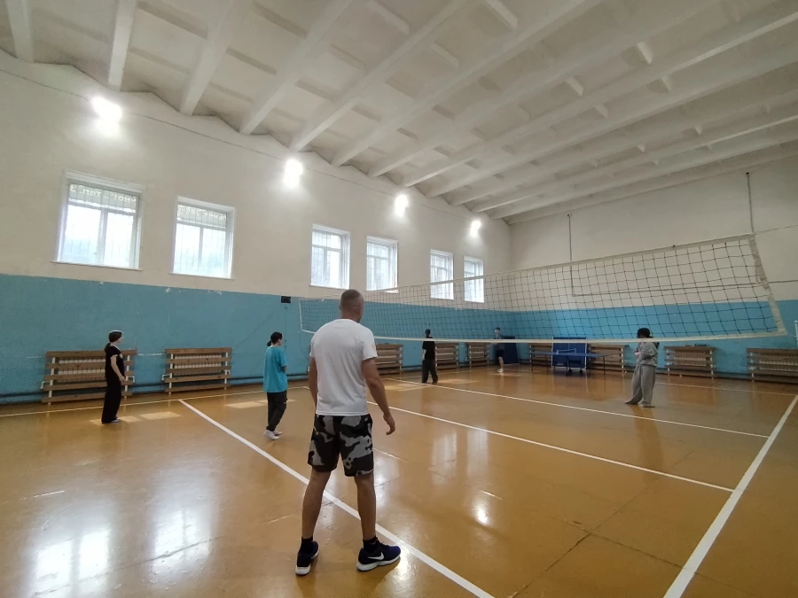 Спортзал краевого наркологического диспансера. 