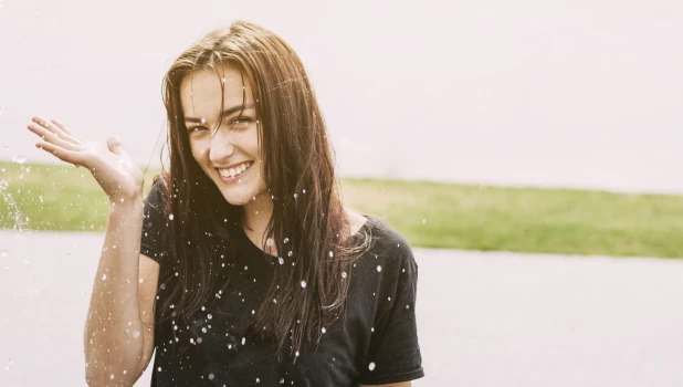 Летний дождь.