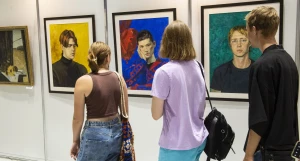 Экспозиция выставки «Аз.Арт.Сибирь — 2025».