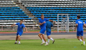 Матч "Динамо-Барнаул" с "Урал-2"