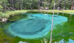 Гейзерное озеро. Республика Алтай.