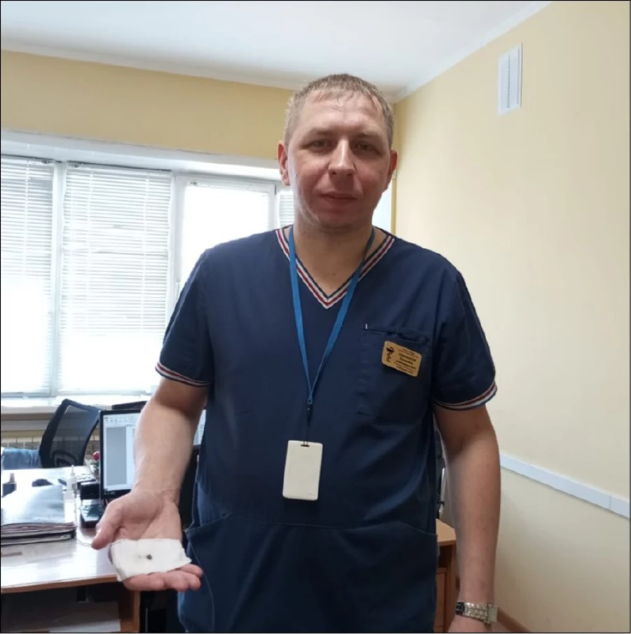 Осколок мины спас жителя Алтайского края от рака легкого