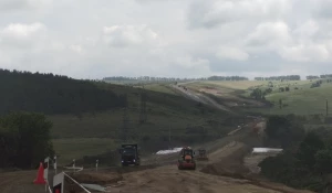 Реконструкция объезда у села Целинное.