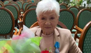 Заслуженная артистка России, дрессировщица Нина Корнилова.