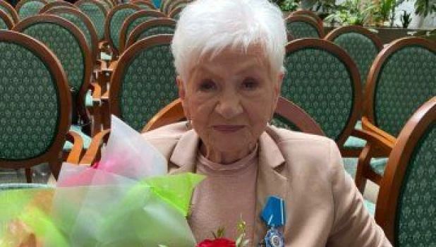 Заслуженная артистка России, дрессировщица Нина Корнилова.