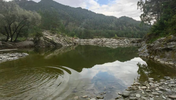 В Катунских ванночках утонул мужчина