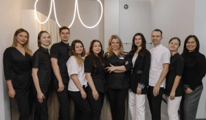 Коллектив барнаульской стоматологической клиники Dent Studio.