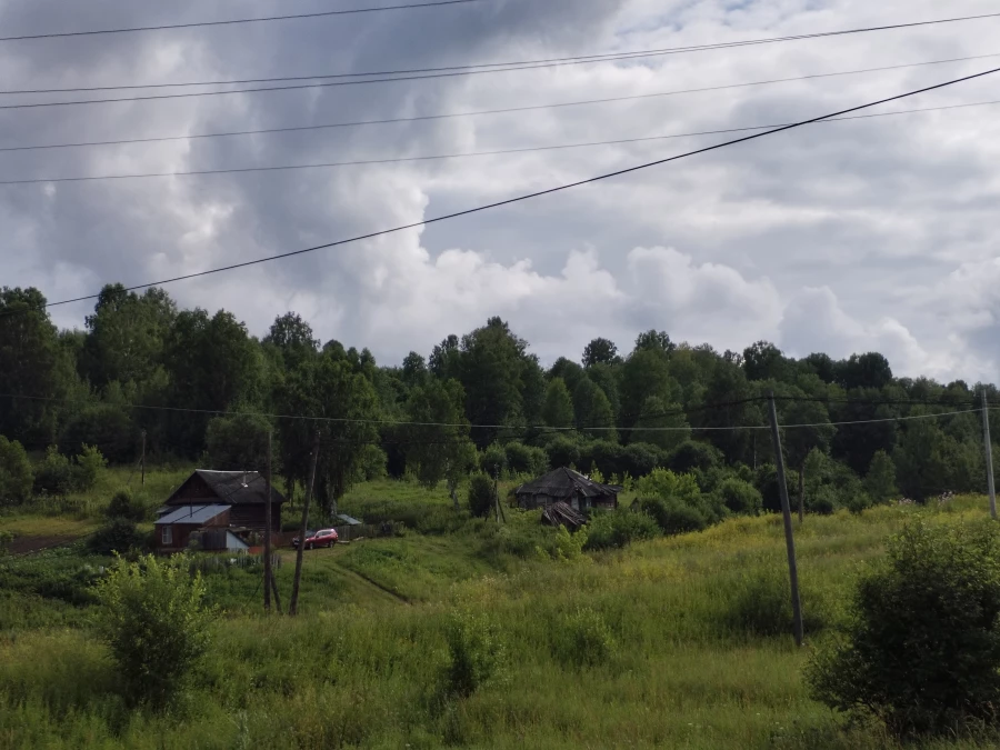 Село Ельцовка Ельцовского района Алтайского края. 2025 год. 