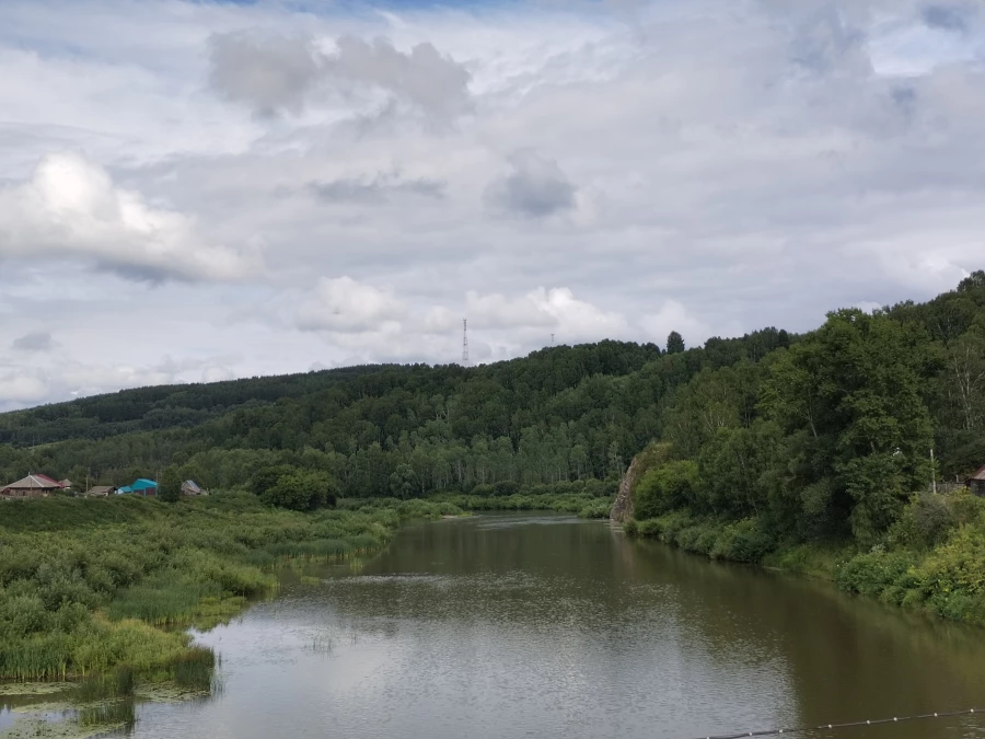 Село Ельцовка Ельцовского района Алтайского края. 2025 год. 