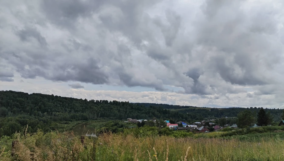 Село Ельцовка Ельцовского района Алтайского края. 2025 год. 