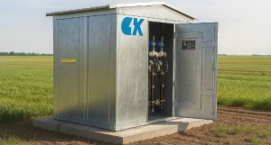 Оцинкованная КТПц-СК-КК-630кВА-10/0,4кВ УХЛ1.