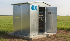 Оцинкованная КТПц-СК-КК-630кВА-10/0,4кВ УХЛ1.