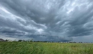 Гроза в Алтайском крае.
