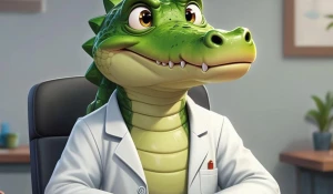 Крокодил в наркодиспансере. 