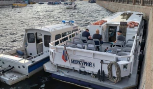  В Санкт-Петербурге столкнулись теплоходы