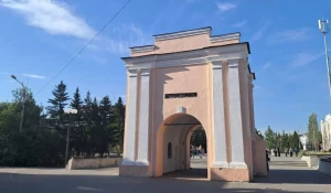 Тарские ворота — символ Омска. 