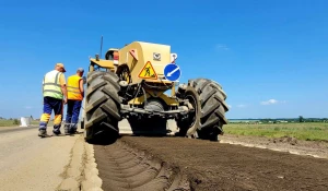 Сезонные дорожные работы в Алтайском крае идут полным ходом