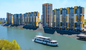 Квартал «Аквамарин» в Новосибирске.