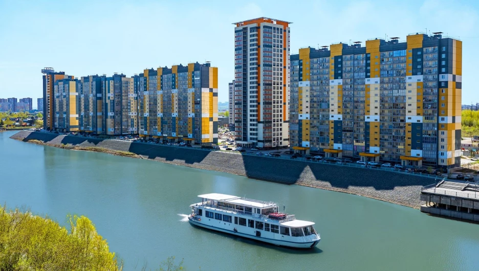 Квартал «Аквамарин» в Новосибирске.