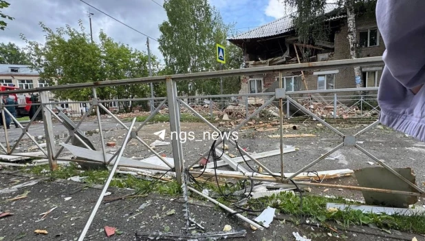 В Сибирском доме прогремел хлопок газовой смеси.