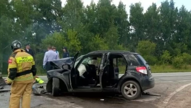 ДТП в Новосибирской области.