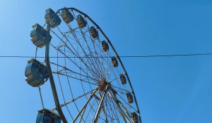 Колесо обозрения в Барнауле. 