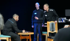 Постановка спектакля в ЛИУ-1 Барнаула.