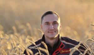 Руководитель КХ «Тритикум» Максим Левшунов