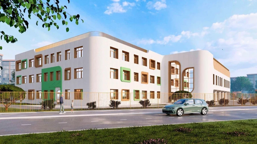 Эскизный проект детского сада в Нью Терра.