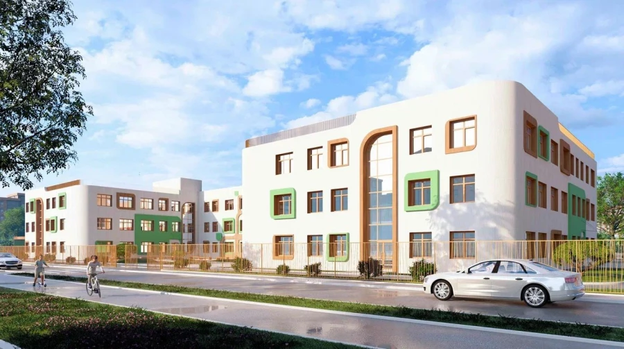 Эскизный проект детского сада в Нью Терра.