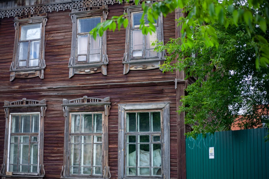 Дом Петра Казакова в Барнауле (ул. Пушкина, 45).