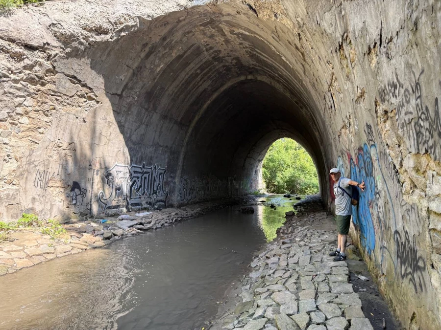 Деринг предлагает обустроить живописный водопад возле Пивоварки, создав популярное туристическое место.