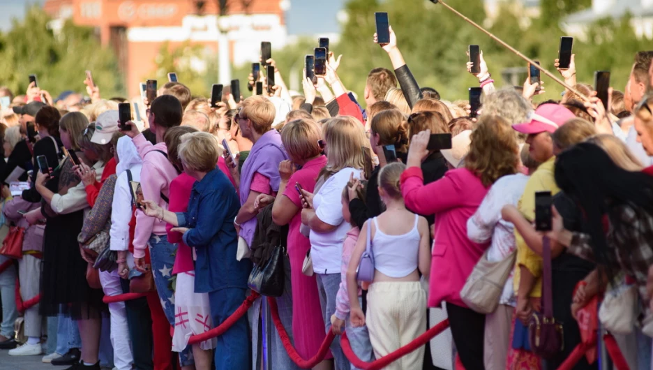 Открытие Шукшинского кинофестиваля. Красная дорожка. 