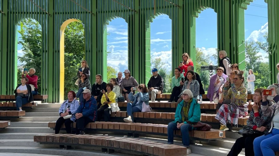 Показ фильма &quot;Калина горькая&quot; в парке &quot;Изумрудный&quot;