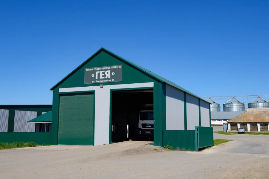 Посевная на полях &quot;Геи&quot;.