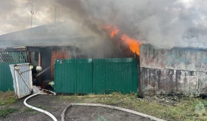 Пожар в Топчихе