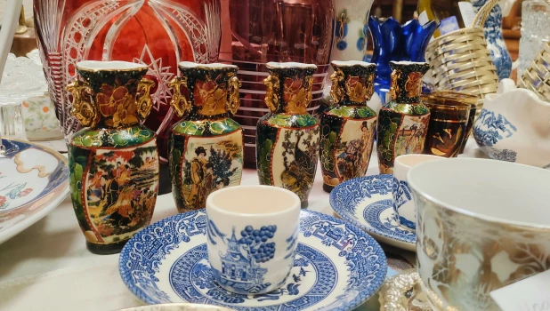 Антикварный магазин «Ларец». Китайский фарфор. Посуда.