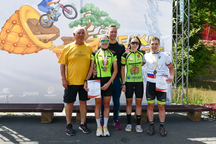 Победители Чемпионата России по велоспорту в дисциплине маунтинбайк.