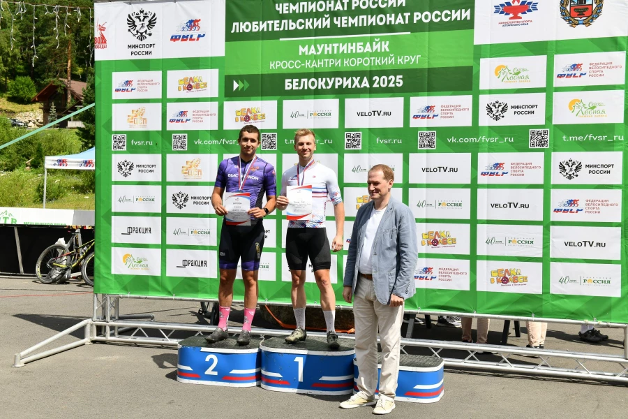 Победители Чемпионата России по велоспорту в дисциплине маунтинбайк.