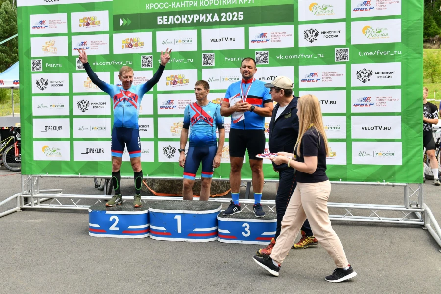 Победители Чемпионата России по велоспорту в дисциплине маунтинбайк.