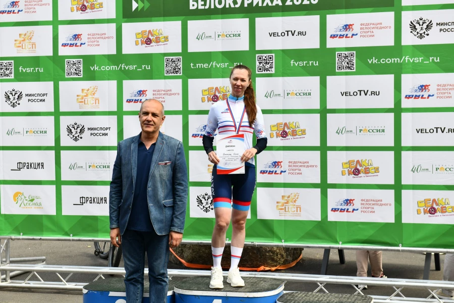 Победители Чемпионата России по велоспорту в дисциплине маунтинбайк.