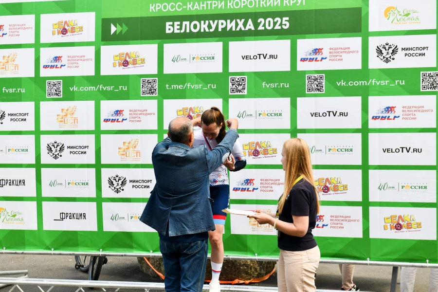 Победители Чемпионата России по велоспорту в дисциплине маунтинбайк.