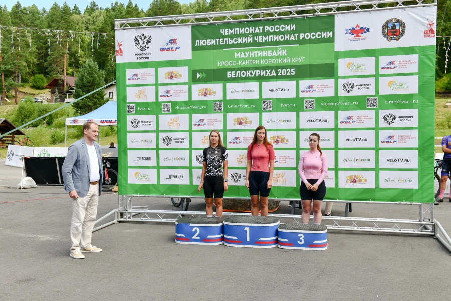 Победители Чемпионата России по велоспорту в дисциплине маунтинбайк.