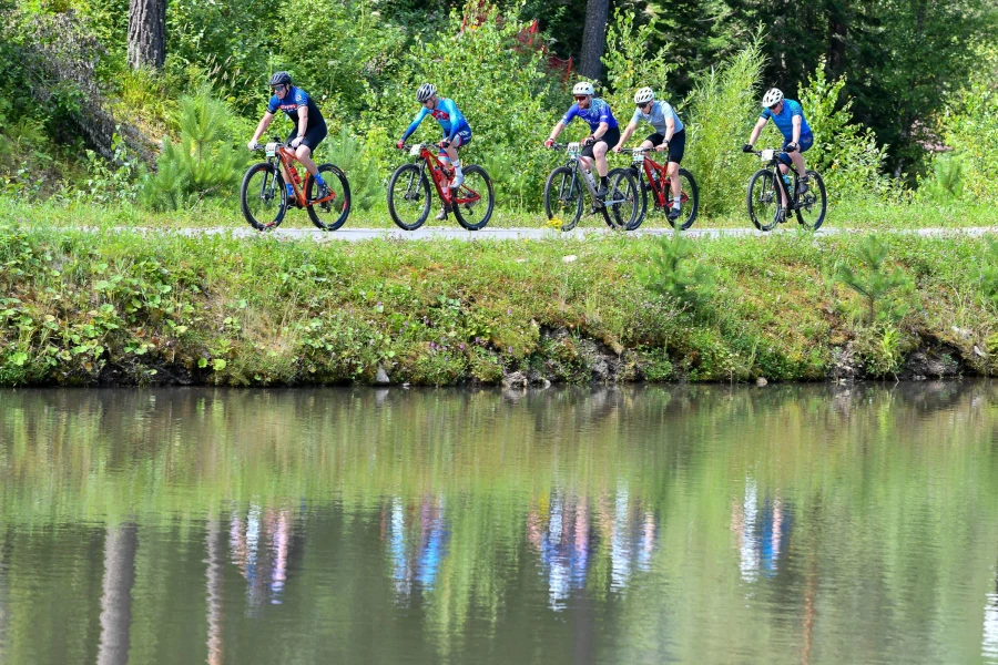 «Лесная сказка» — идеальная площадка для велоспорта.