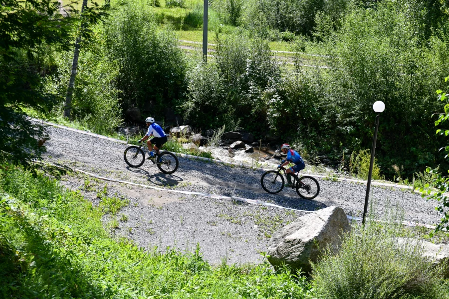 «Лесная сказка» — идеальная площадка для велоспорта.