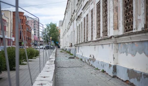 Богадельня купца Пуртова в Барнауле.