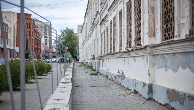 Богадельня купца Пуртова в Барнауле.