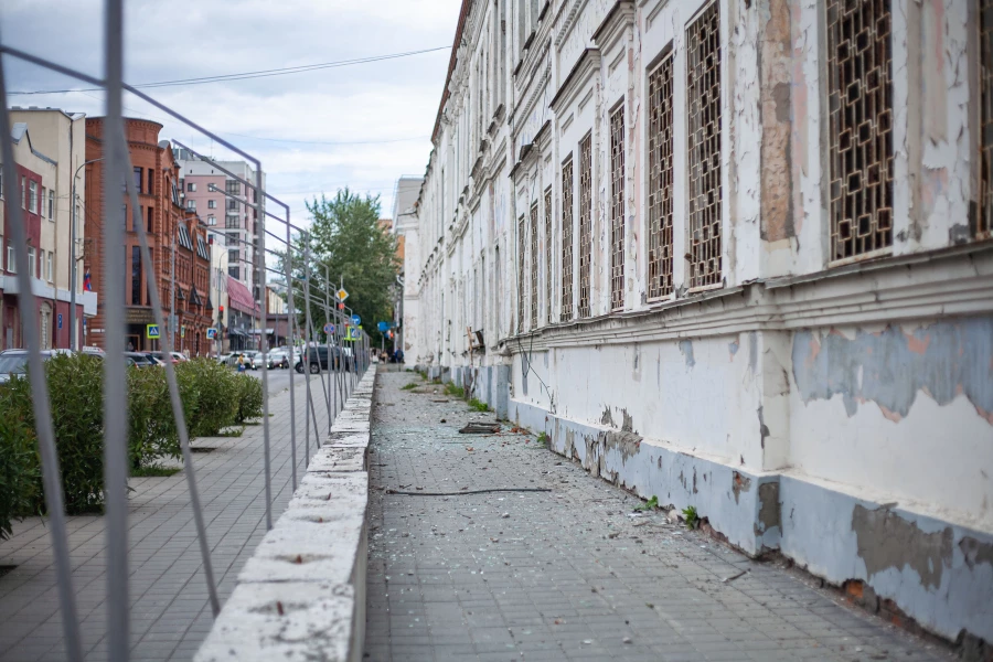 Богадельня купца Пуртова в Барнауле.