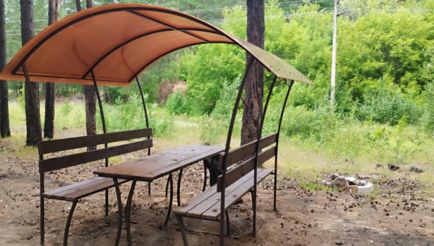 Беседка для отдыха.