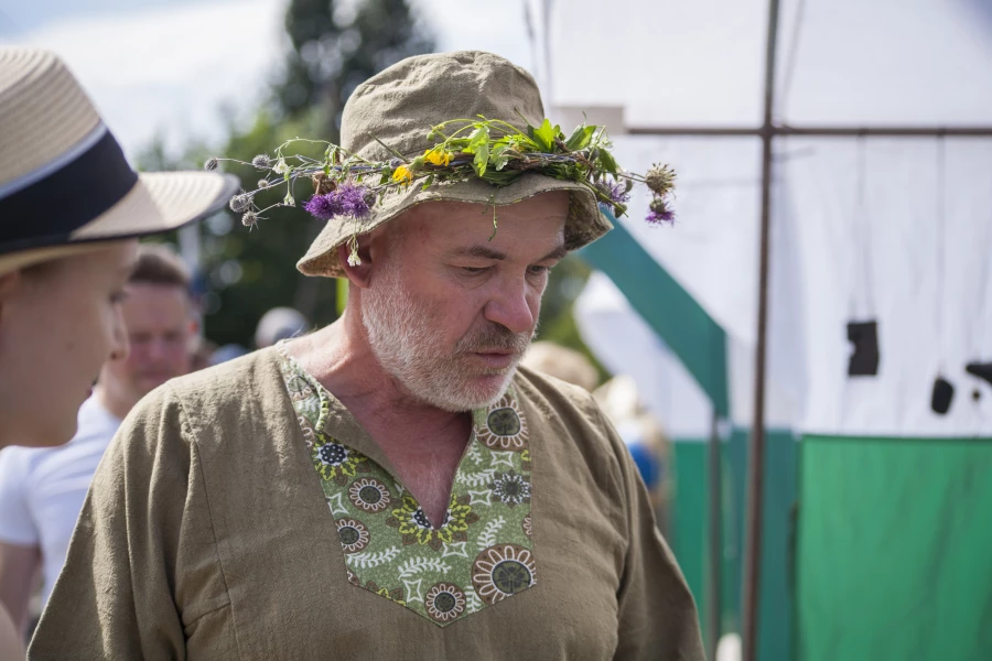 Завершение Шукшинского кинофестиваля в Сростках.